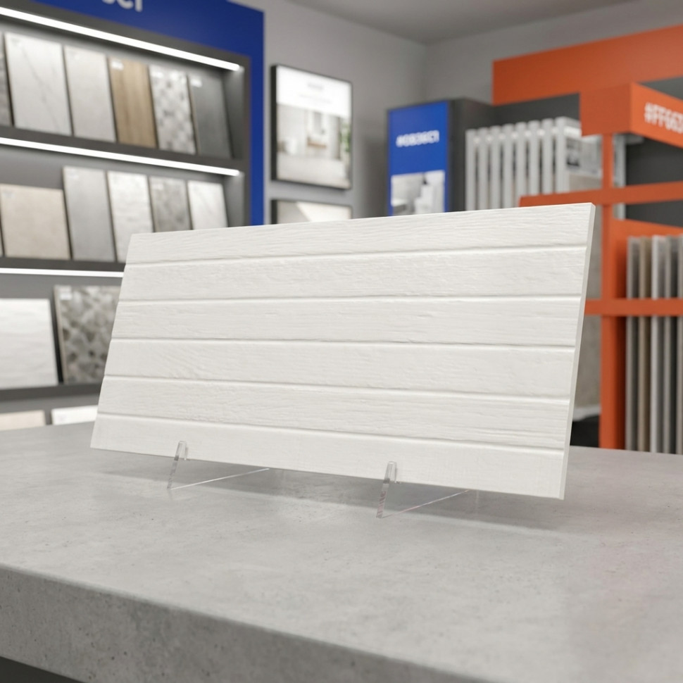 Бианка белый ОП 01 25х60 см керамическая плитка матовая Gracia ceramica Bianca white 01 - 8шт 1.2м2